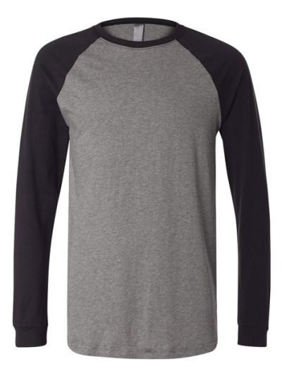 Men's Long Sleeve Jersey Baseball Tee