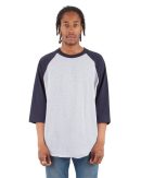 Unisex Three-Quarter Sleeve Raglan T-Shirt