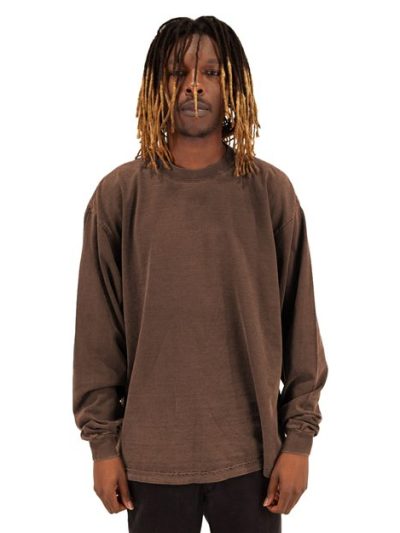Men's Garment-Dyed Long Sleeve T-Shirt