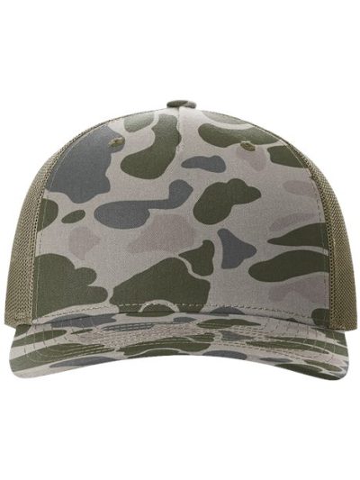 Five-Panel Printed Trucker Cap