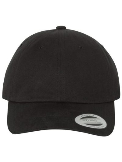 Peached Cotton Twill Dad Hat